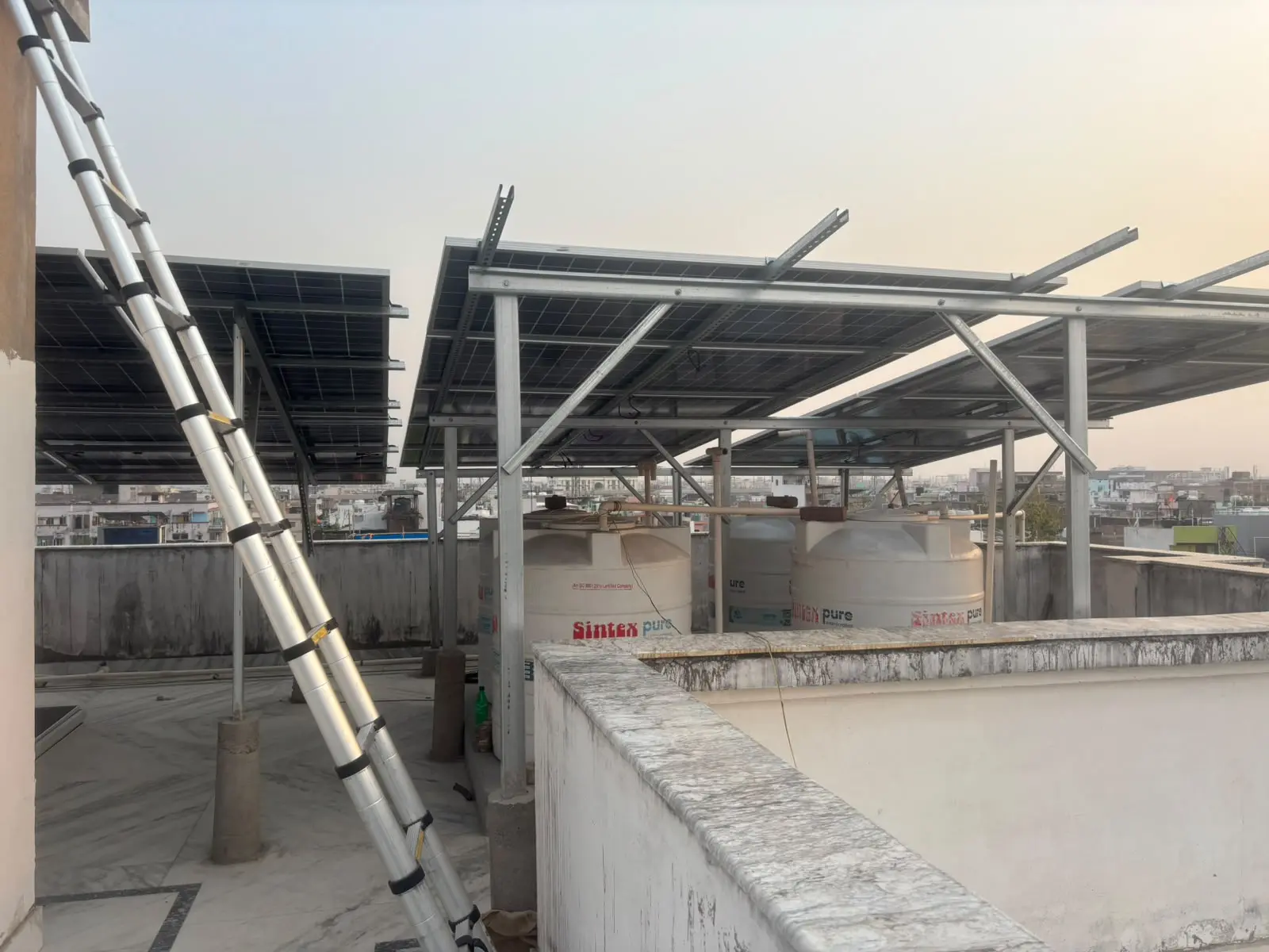 Elevated Mounting Structure